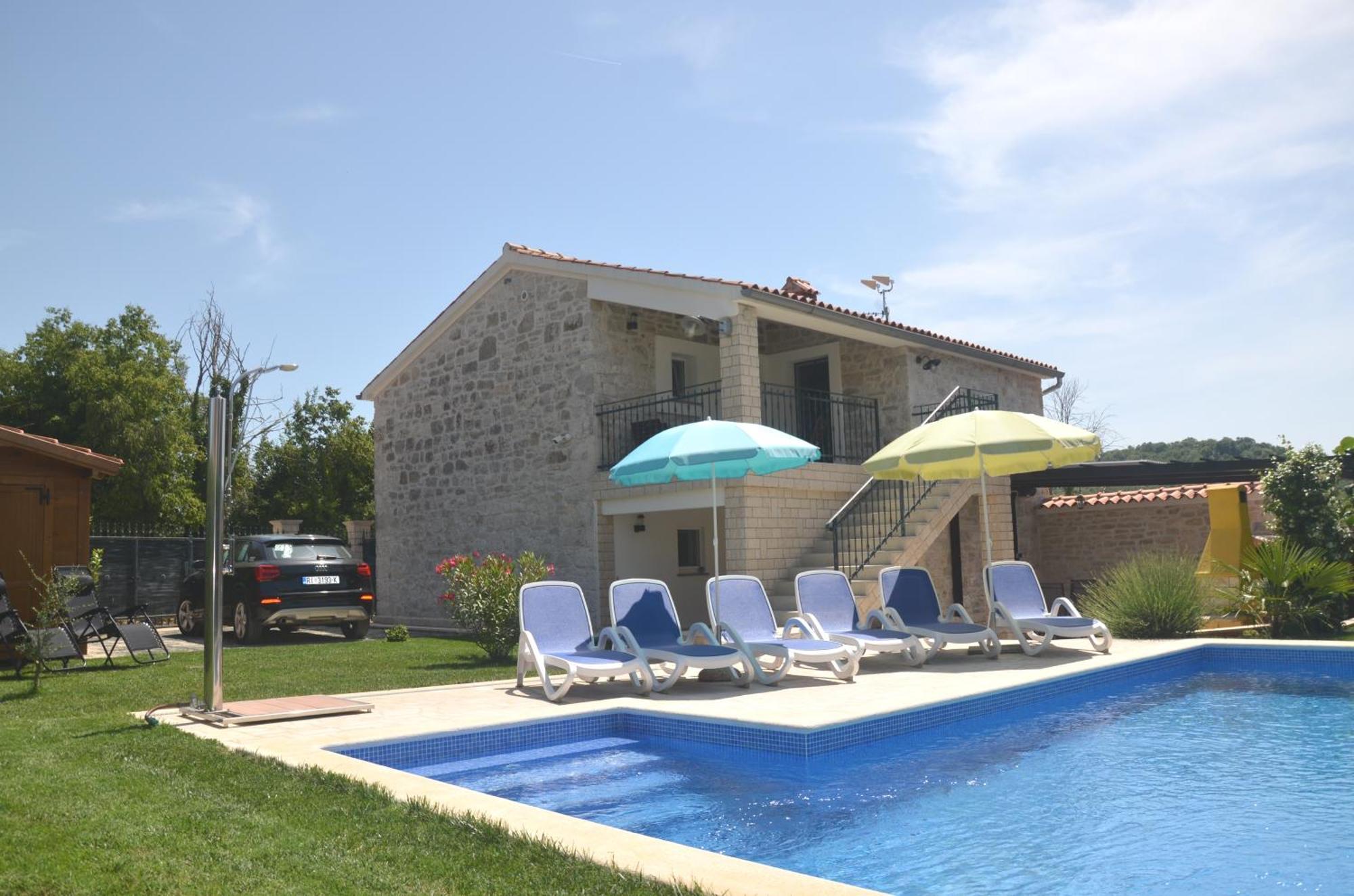 Villa Istrian Stone Lenny Near Porec